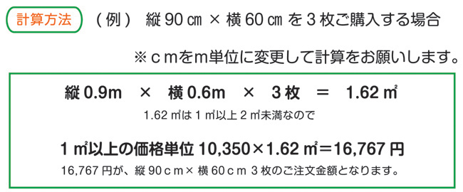 垂幕トロマットの計算方法