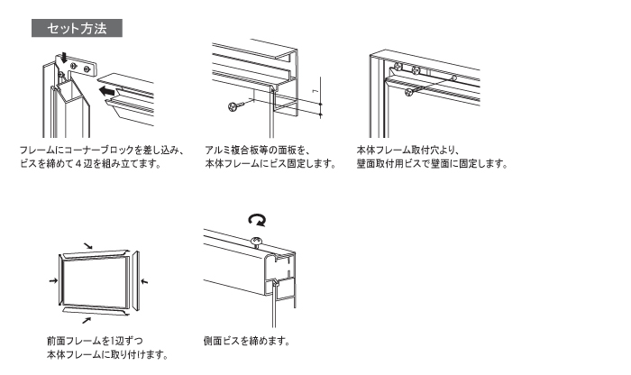 セット方法